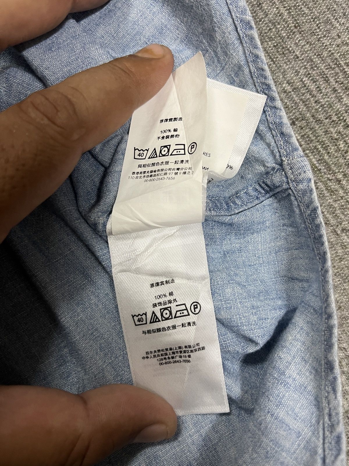 Polo Ralph Lauren × Ralph Lauren Polo ralph lauren shirt button chambray Size US M / EU 48-50 / 2 - 13 Thumbnail