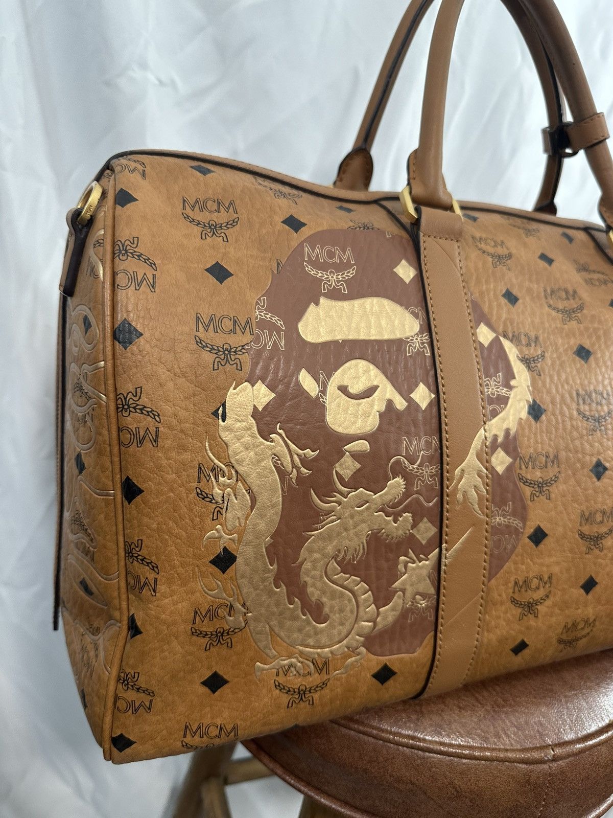 Bape × MCM Mcm x Bape Duffle Size ONE SIZE - 14 Thumbnail