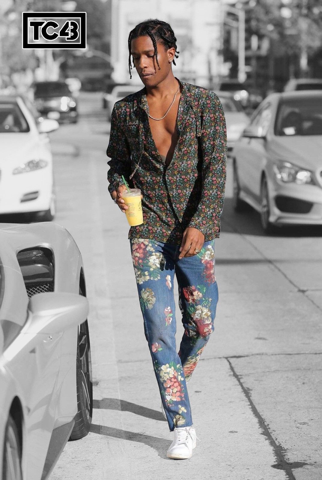 Gucci WORN BY A$AP Rocky - Gucci Floral Button Up Size US S / EU 44-46 / 1 - 1 Thumbnail