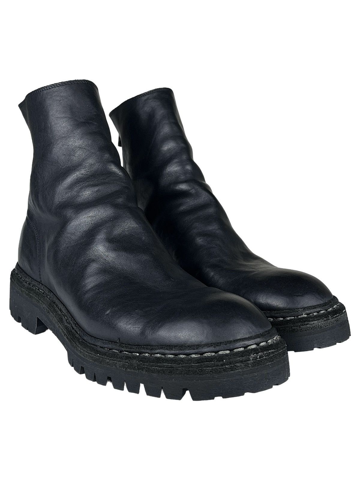 Guidi Guidi 796V_N Vibram Sole Backzip Leather Boots | Grailed