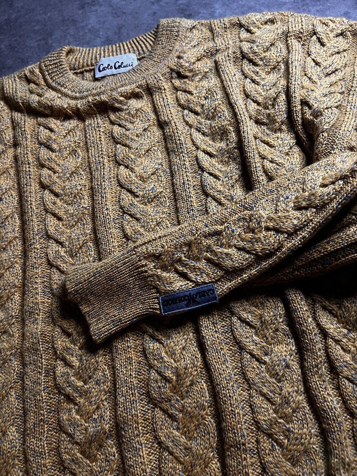 Carlo Colucci Vintage sweater Carlo Colucci Size US XL / EU 56 / 4 - 4 Thumbnail