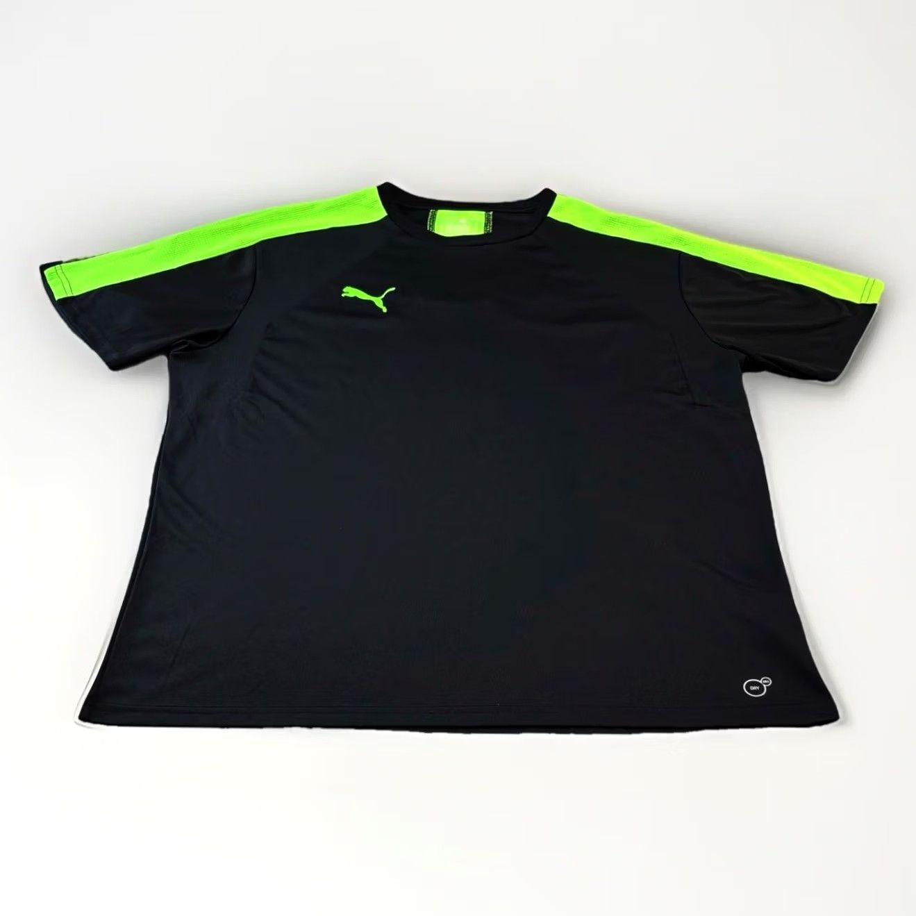 Puma PUMA IT evoTRG training t-shirt XL mens top black green Dry Cell Sports Vgc Size US XL / EU 56 / 4 - 2 Thumbnail