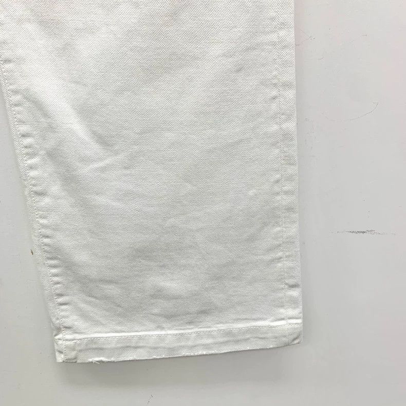 Dior Dior White cotton casual wide-leg denim trousers Size 42" / US 20 - 5 Thumbnail