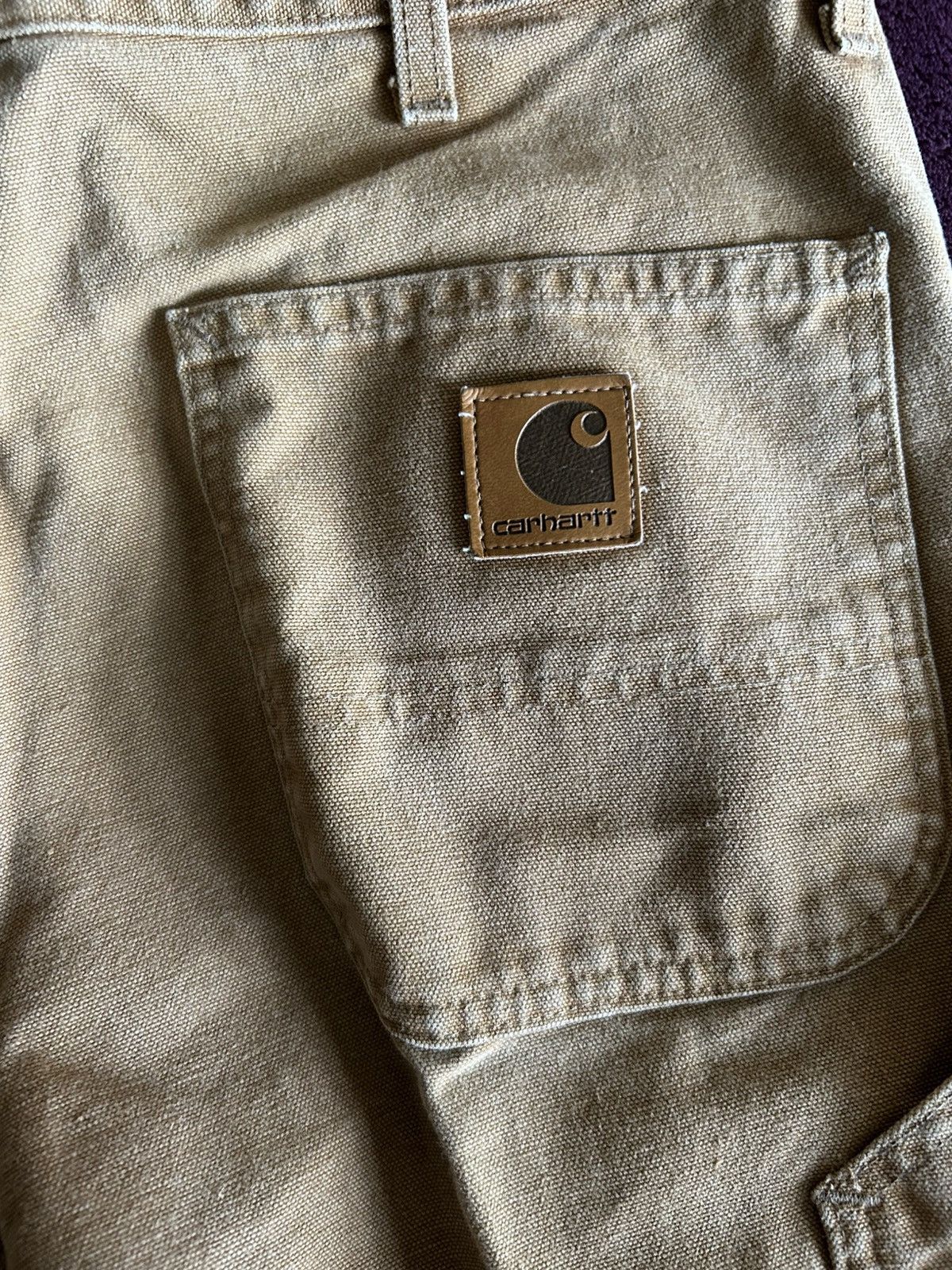 Carhartt Vintage 90s Carhartt Work Pants Brown 38x32 USA Made Size US 38 / EU 54 - 17 Thumbnail