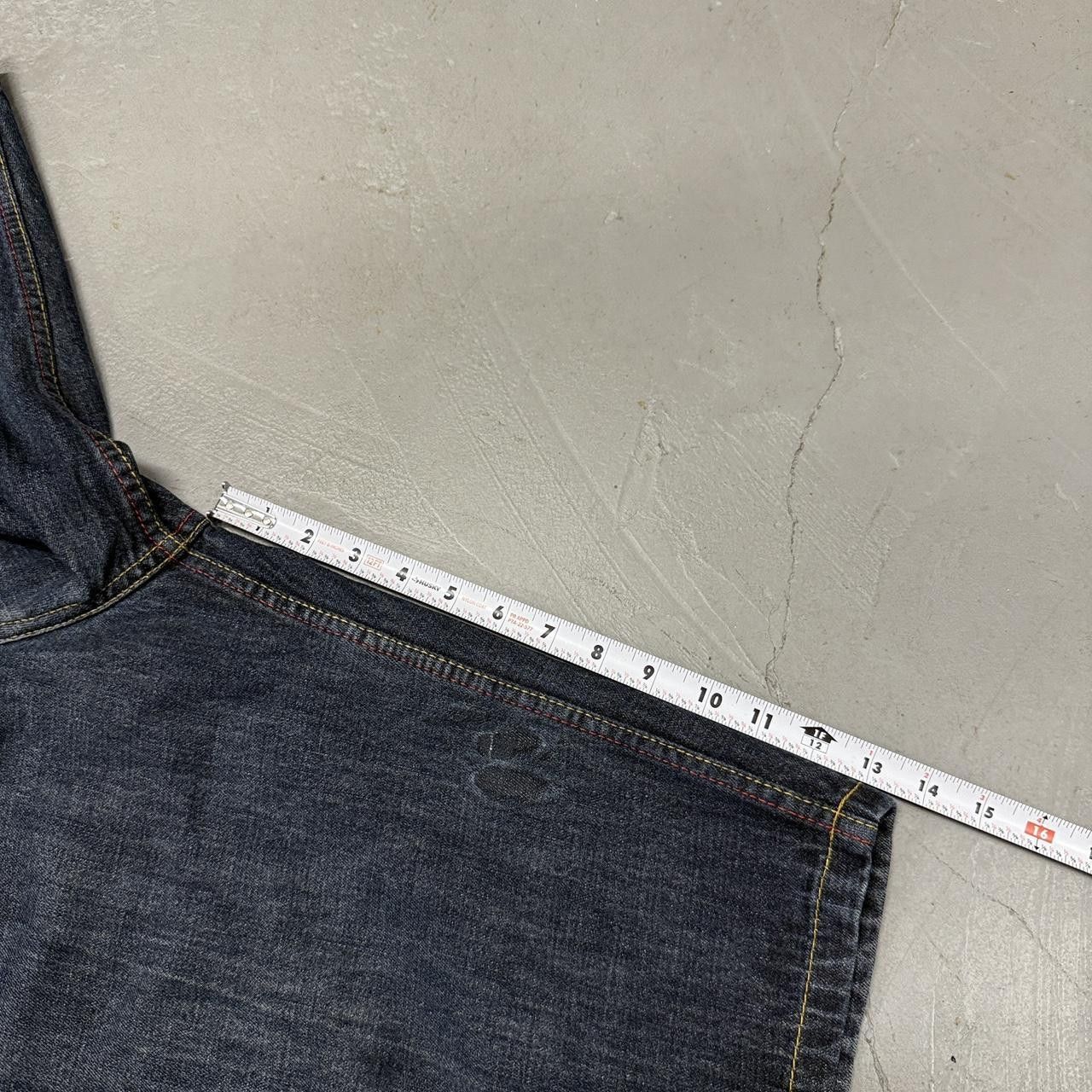 Evisu × JNCO × Vintage Vintage Evisu Japan Tribal Tiger Baggy Y2K Denim Jorts 36 Size US 36 / EU 52 - 6 Thumbnail