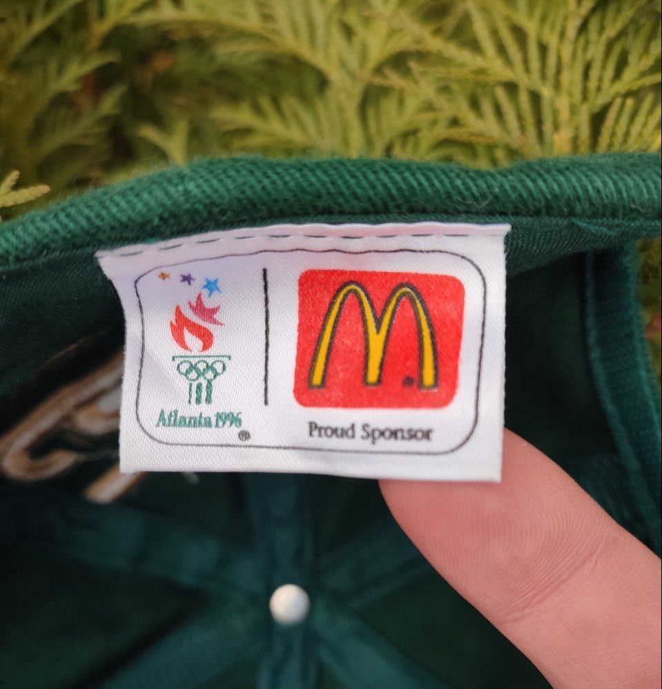 Other Atlanta 1996 Olympics men's green cap McDonald’s Vintage Size ONE SIZE - 9 Thumbnail