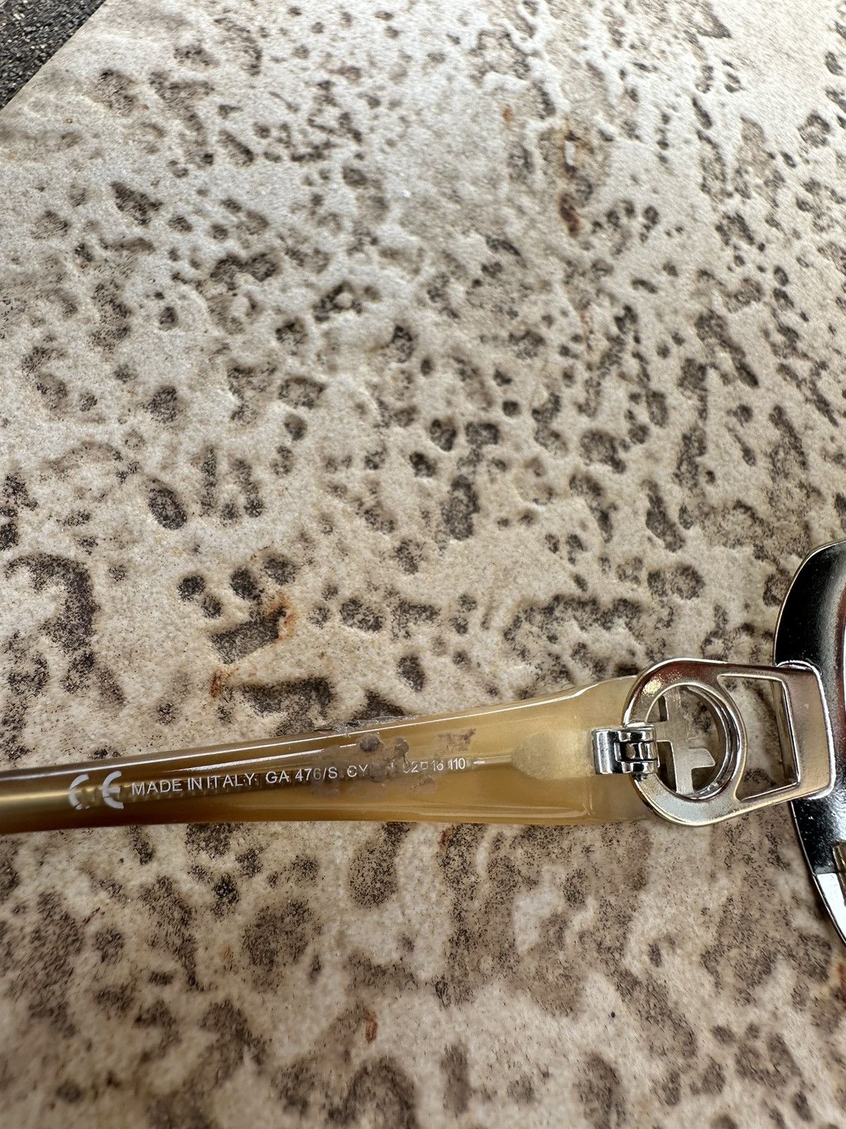 Giorgio Armani Giorgio Armani Sunglasses GA 476/S Gold Size ONE SIZE - 7 Thumbnail