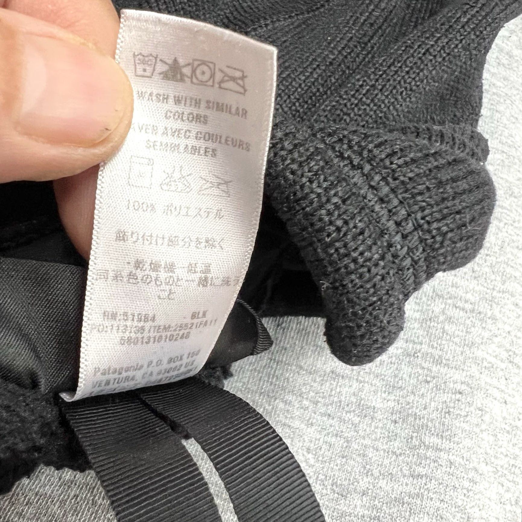 Patagonia Patagonia Polortec 1/2 Zip Fleece Mock Neck Sweater Mens Size M Black Shirt Size US M / EU 48-50 / 2 - 7 Thumbnail