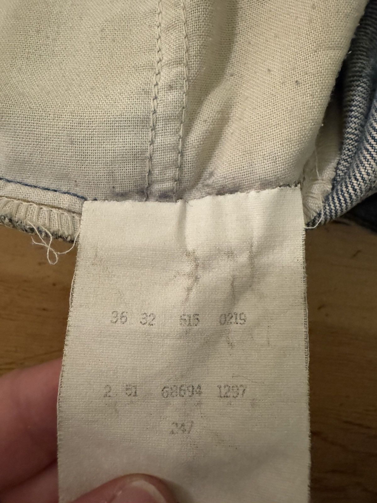 Levi's Distressed 1980s Levi’s orange tab - W36 L32 Size US 36 / EU 52 - 9 Thumbnail
