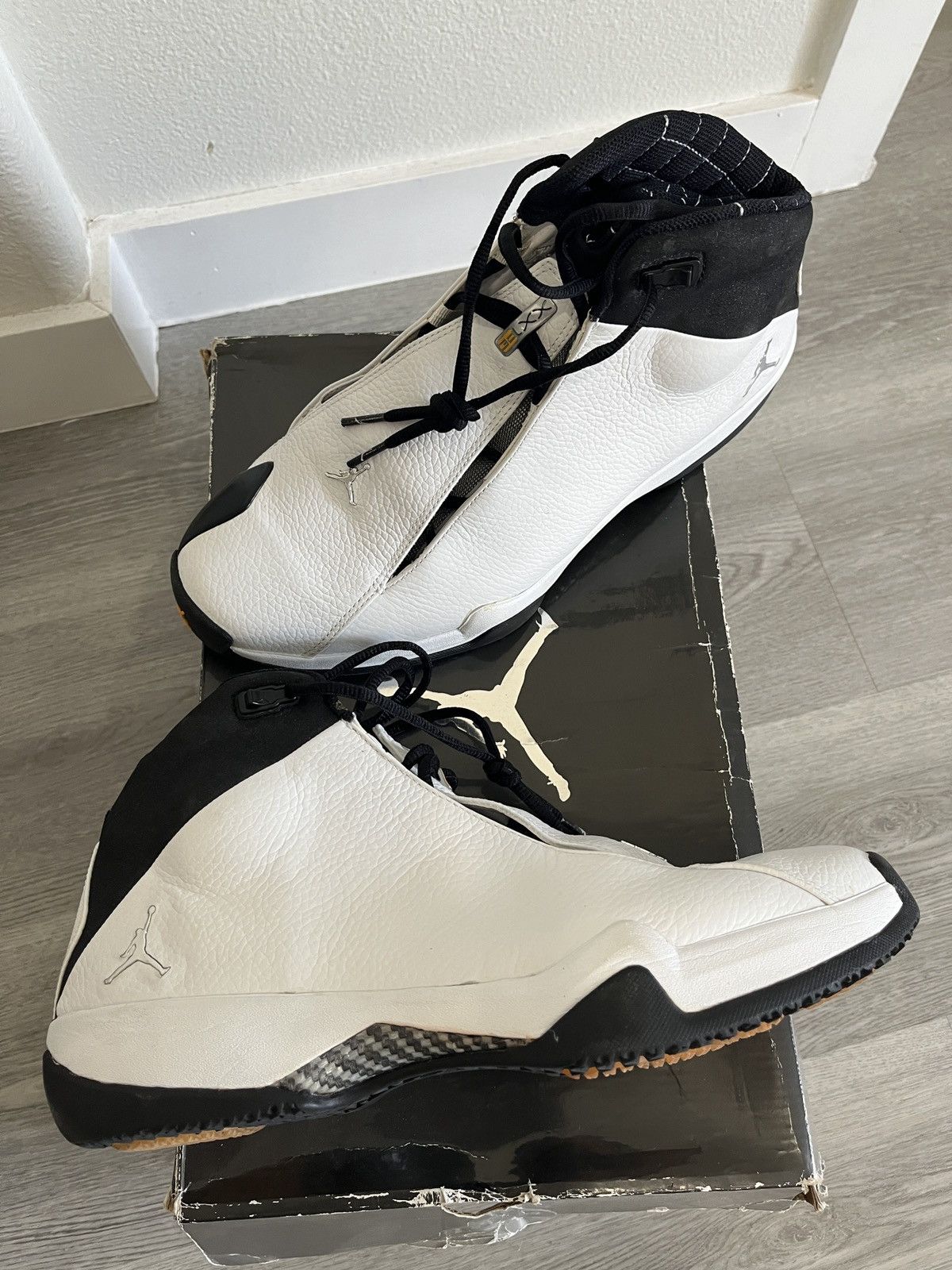 jordan 21 white and red