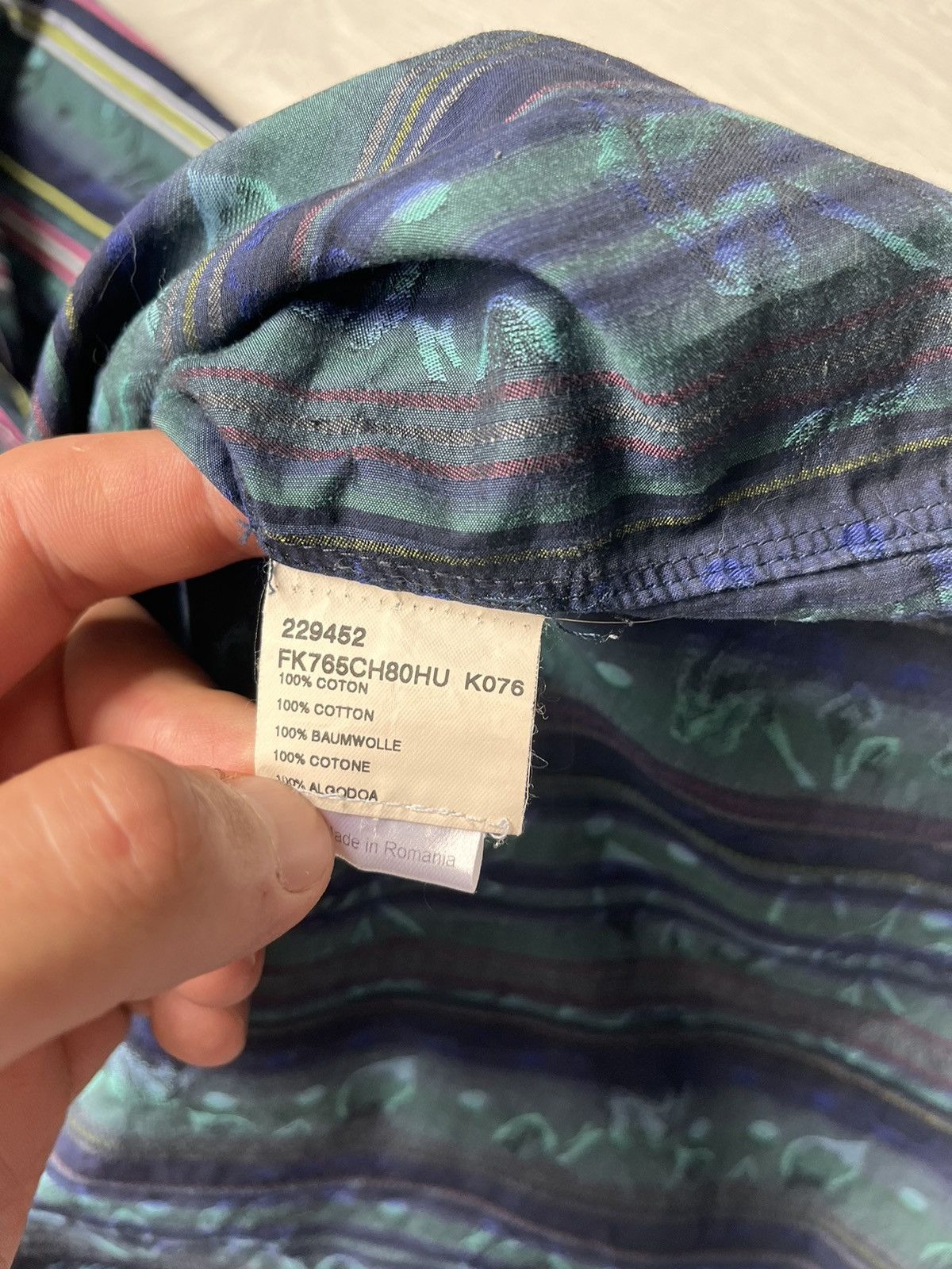 Kenzo Kenzo homme striped button M shirt Size US M / EU 48-50 / 2 - 5 Thumbnail