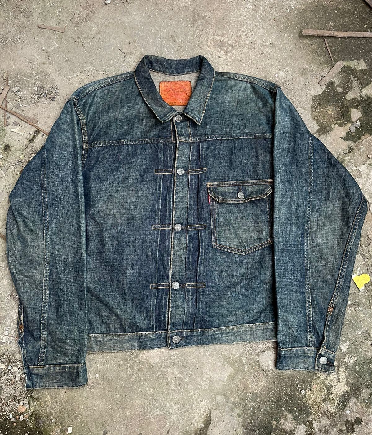 Levi s Levi s Vintage Clothing Levis 70506 XX Selvedge Type 1 Trucker Jacket Grailed