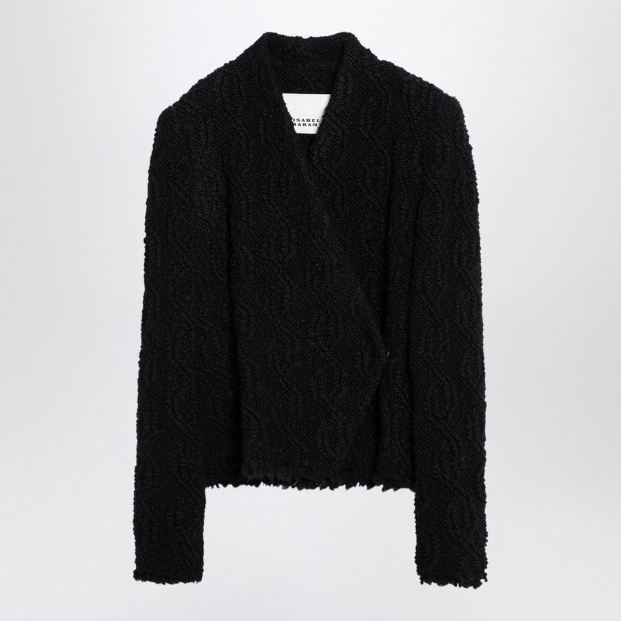 Isabel Marant o1d2blof0824 Wool-blend Jackets in Black Size XS / US 0-2 / IT 36-38 - 1 Thumbnail