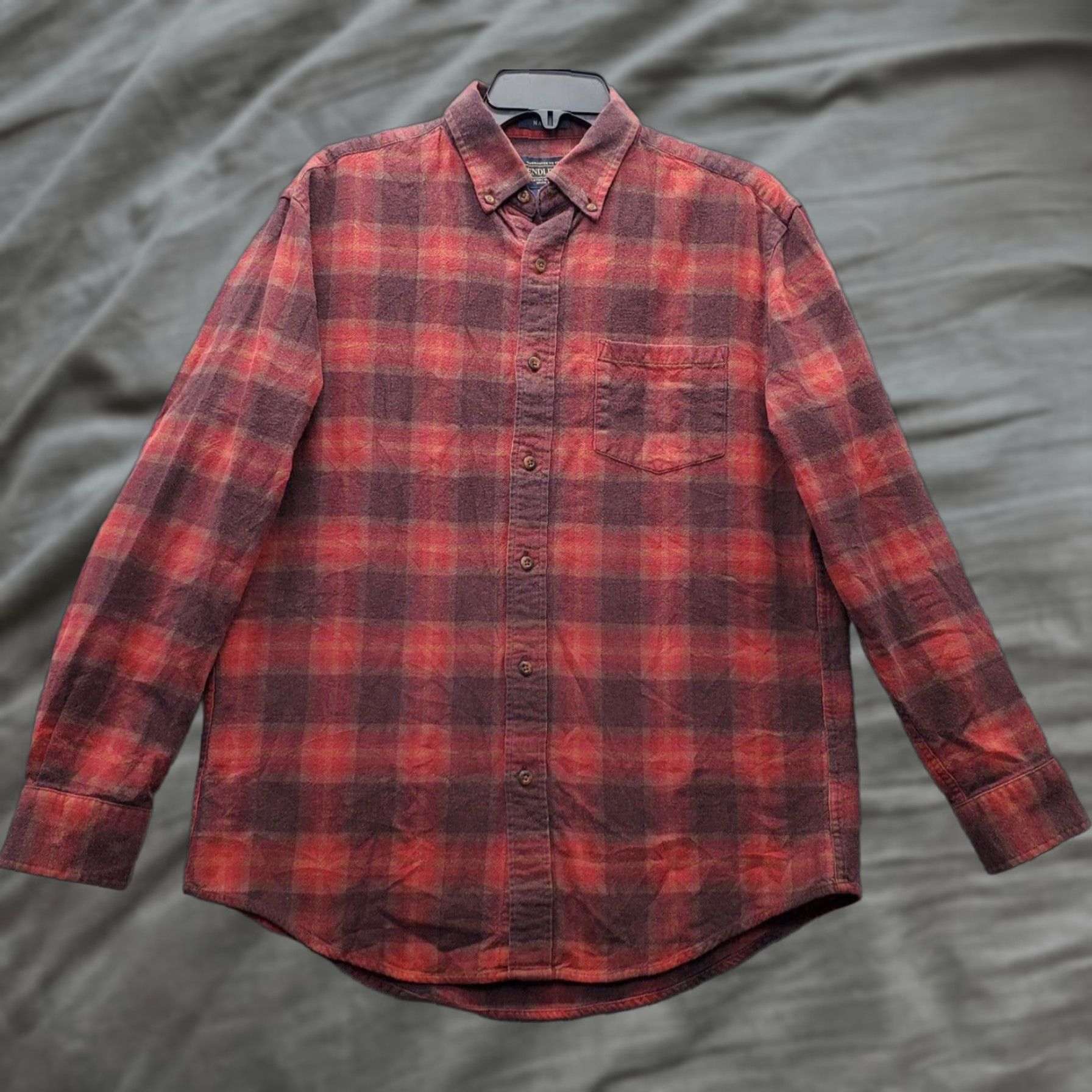 Pendleton Pendleton Mens Shirt Multicolor Plaid Mason Long Sleeve Button Down Collared 100% Cotton Size M Chest 22" Regular Size US M / EU 48-50 / 2 - 1 Thumbnail