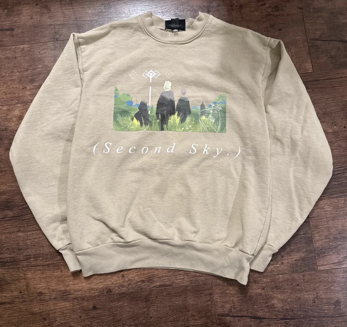 Vintage Vintage Second Sky Crewneck Size US S / EU 44-46 / 1 - 1 Thumbnail