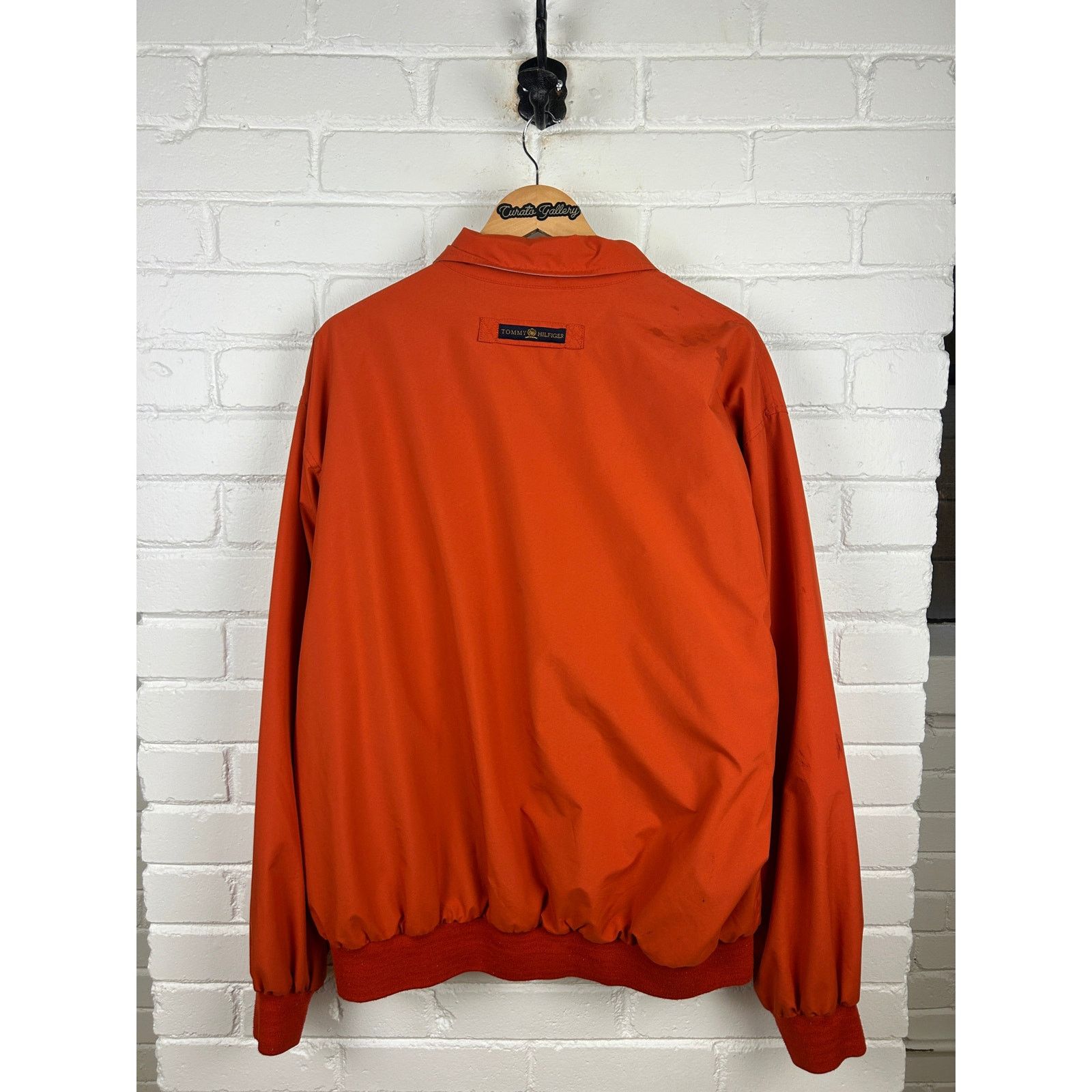 Vintage Vintage Tommy Hilfiger Embroidered Crest Fleece Lined Sz XL Size US XL / EU 56 / 4 - 2 Thumbnail