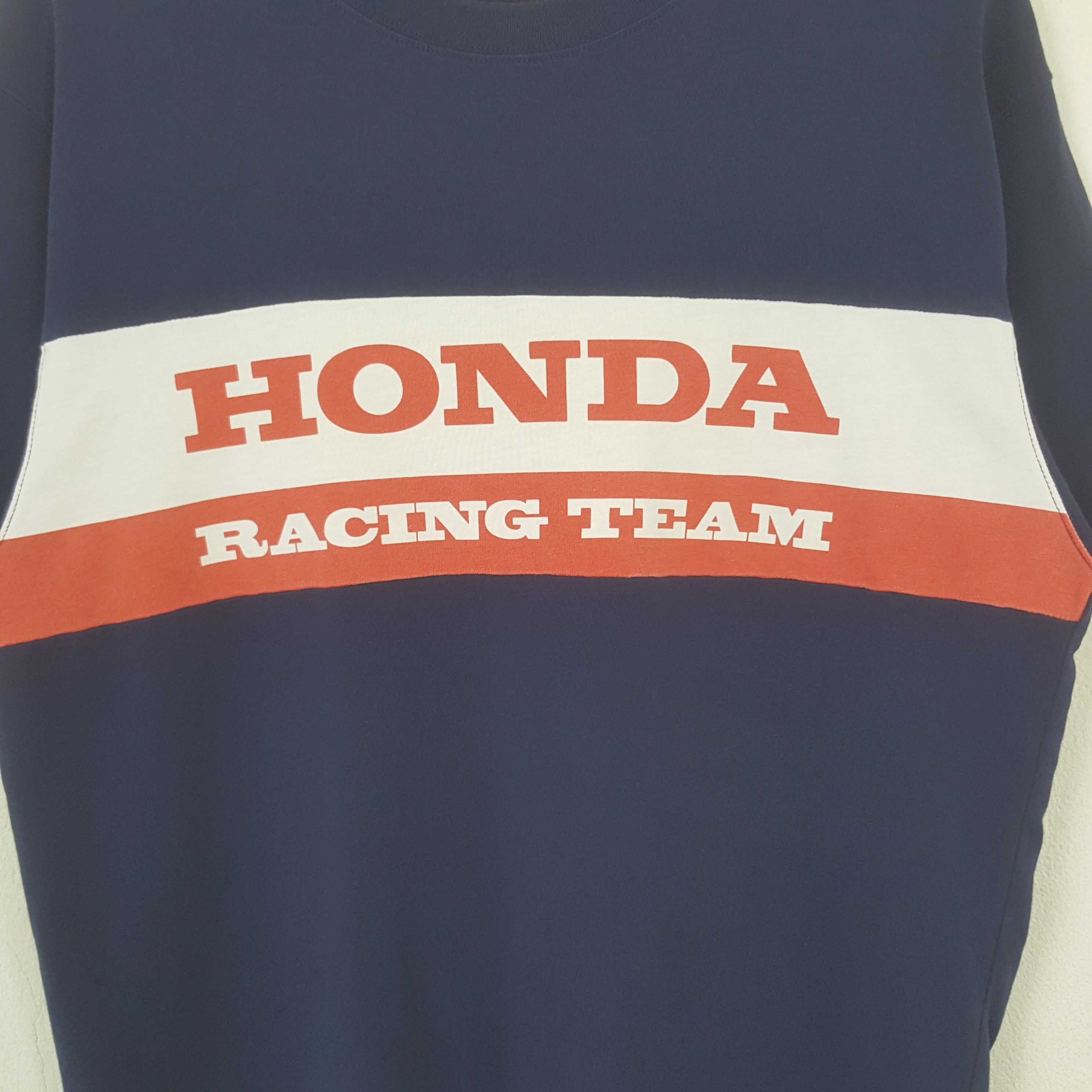 Honda Vintage Honda Japanese Racing Team Tshirt C301N43 Size US L / EU 52-54 / 3 - 2 Thumbnail