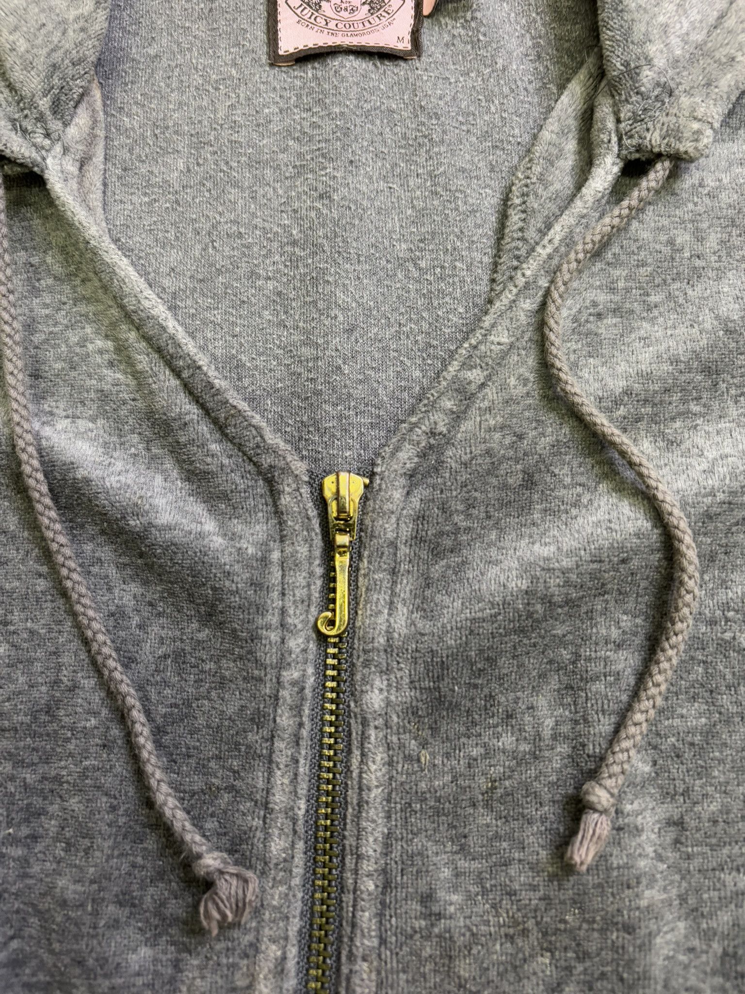 Juicy Couture Juicy Couture Velour Hoodie Zip Up Size M Size M / US 6-8 / IT 42-44 - 9 Thumbnail