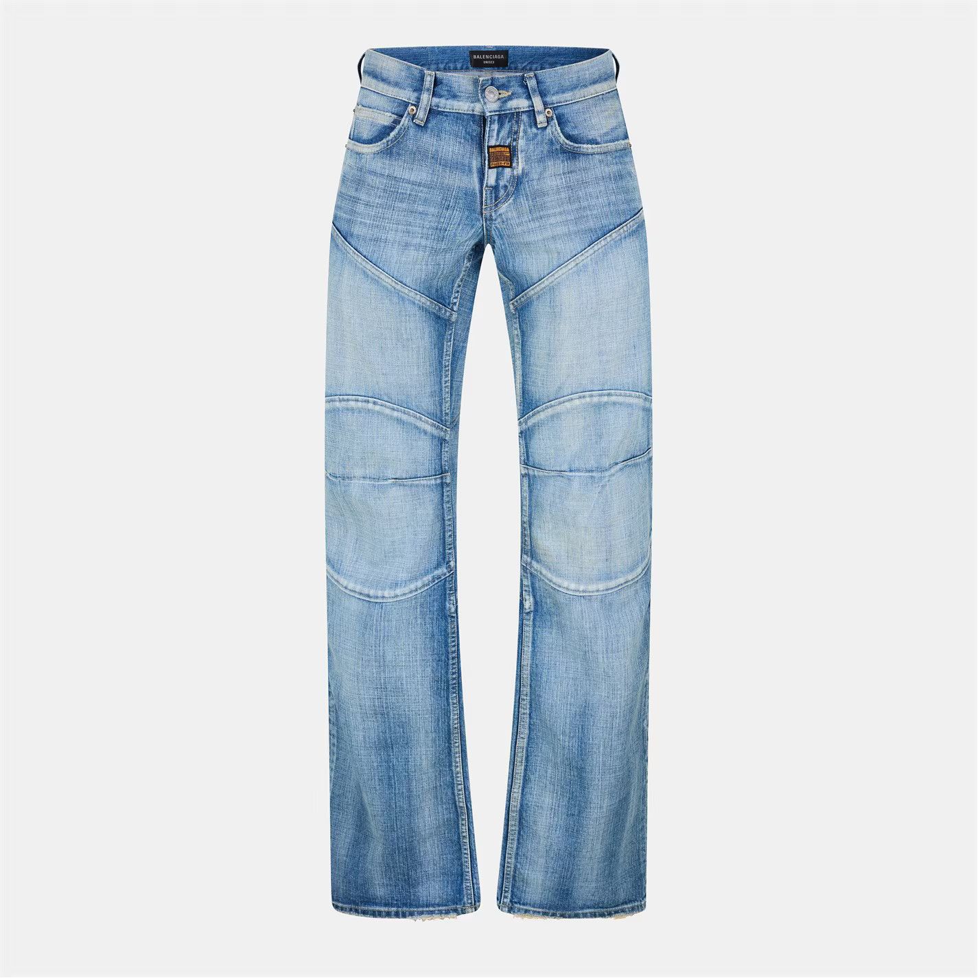 Balenciaga o1g2r1mq0226 Low Waist Slim Fit Jeans In Blue Size US 34 / EU 50 - 1 Thumbnail