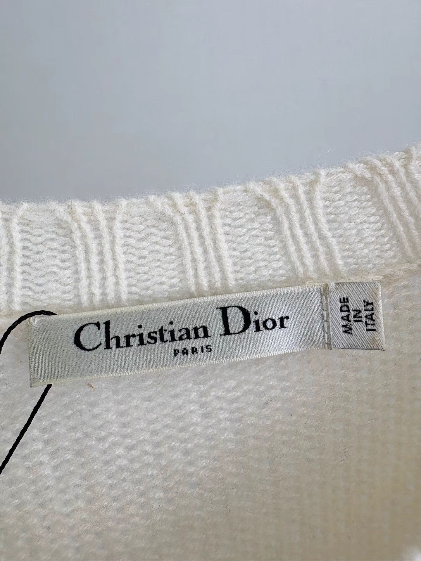Dior DIOR Cashmere Knit Back Letter Sweater K1 Size S / US 4 / IT 40 - 3 Thumbnail
