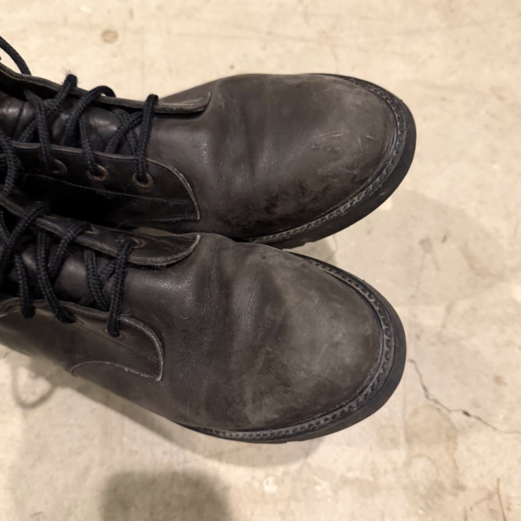 Rockport VINTAGE Rockport Leather Boots Lace Up womens Black 10 Combat Morflex Vibram 90s City Biker Comfort Boots Women Size US 10 / IT 40 - 5 Thumbnail