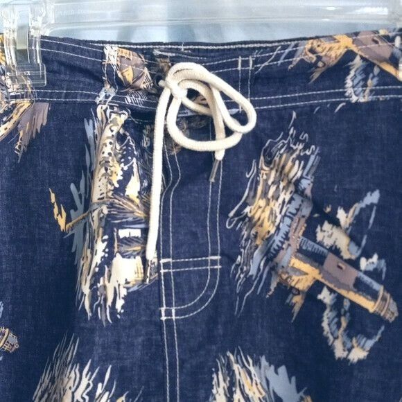 Lands' End Lands End XXL 44-46 Mens Blue Swim Trunks Shorts Bathing Sui Size US 44 / EU 60 - 9 Thumbnail