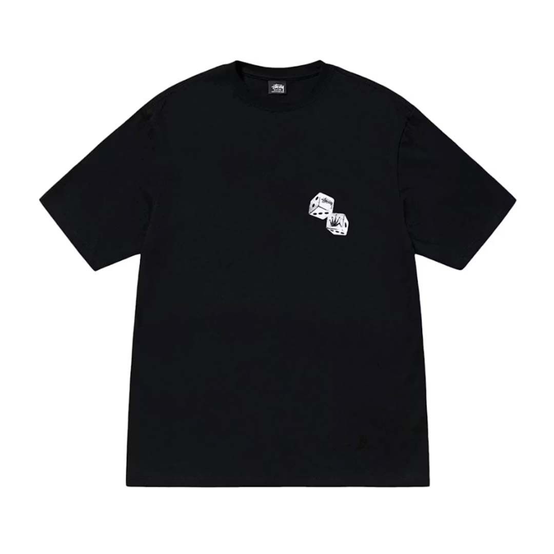 Stussy Shakers Black Tee Size US XL / EU 56 / 4 - 1 Thumbnail