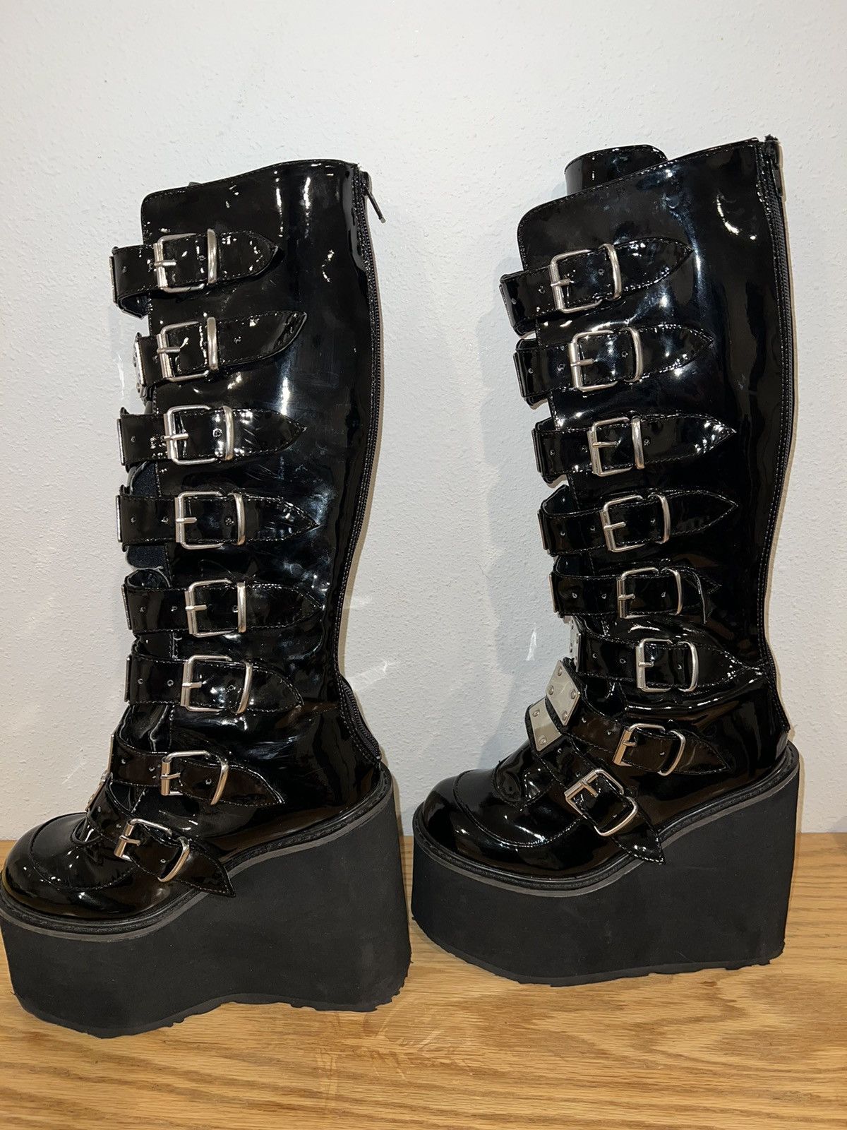 Demonia Cult Demonia Trinity Swing 815 Platform Boots Size 7 Size US 7 / IT 37 - 2 Thumbnail