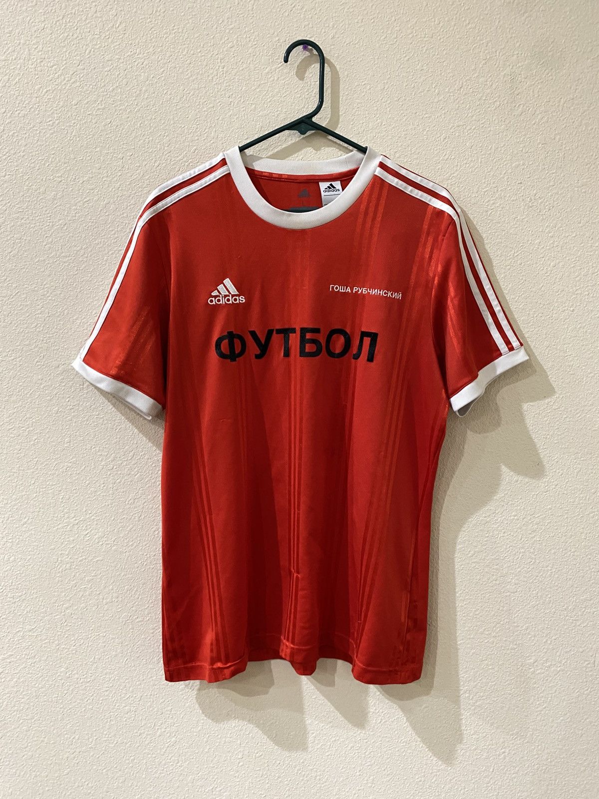 Yeezy×Gosha fuck adidas jersey size1 Yeezy x Gosha | Fuck Adidas Jersey Black | Headstash BCN