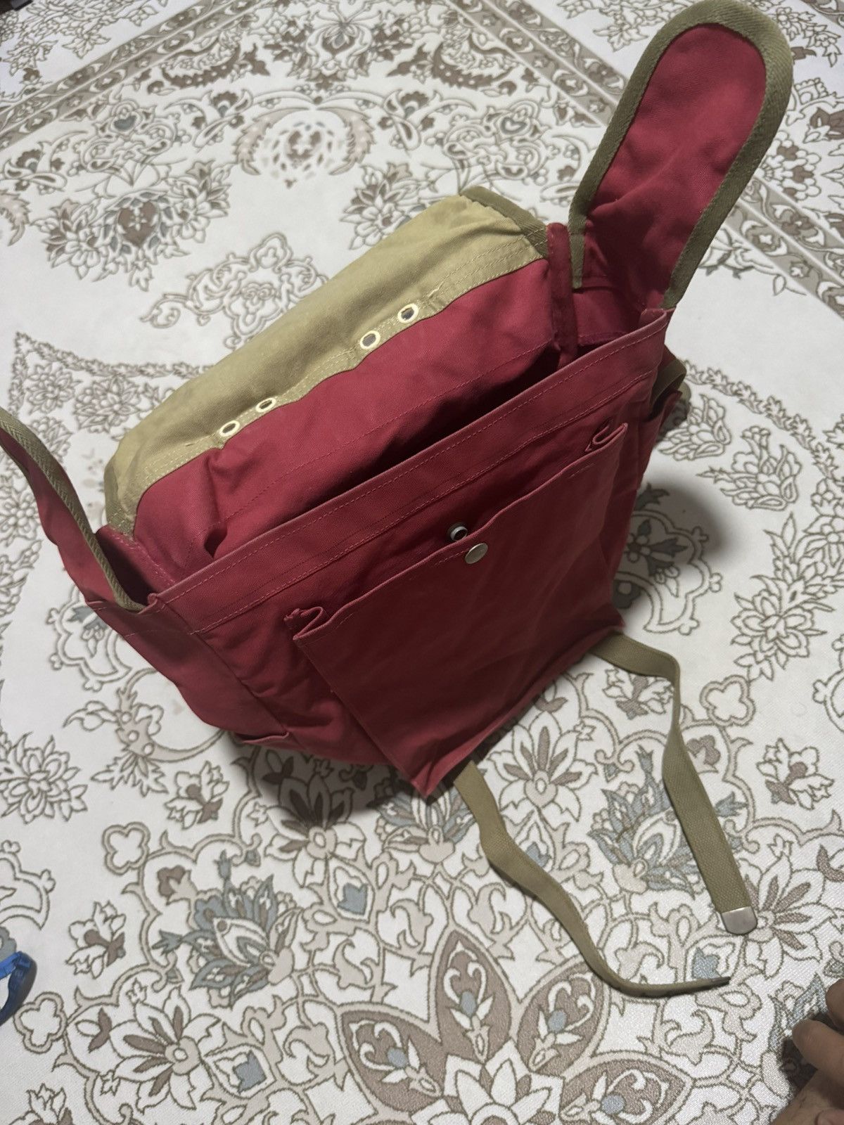 14th Addiction × Canvas × Ichizawa Shinzaburo Hanpu Vtg Shinzaburo Canvas Cotton Hemp Ichizawa Hanpu Backpack Size ONE SIZE - 7 Thumbnail