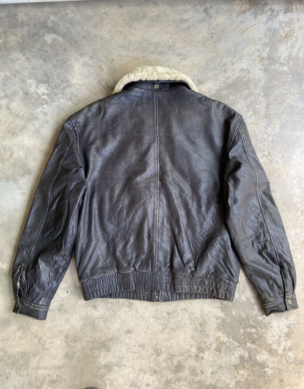 Leather Vintage DAF leather jacket Size US M / EU 48-50 / 2 - 4 Thumbnail