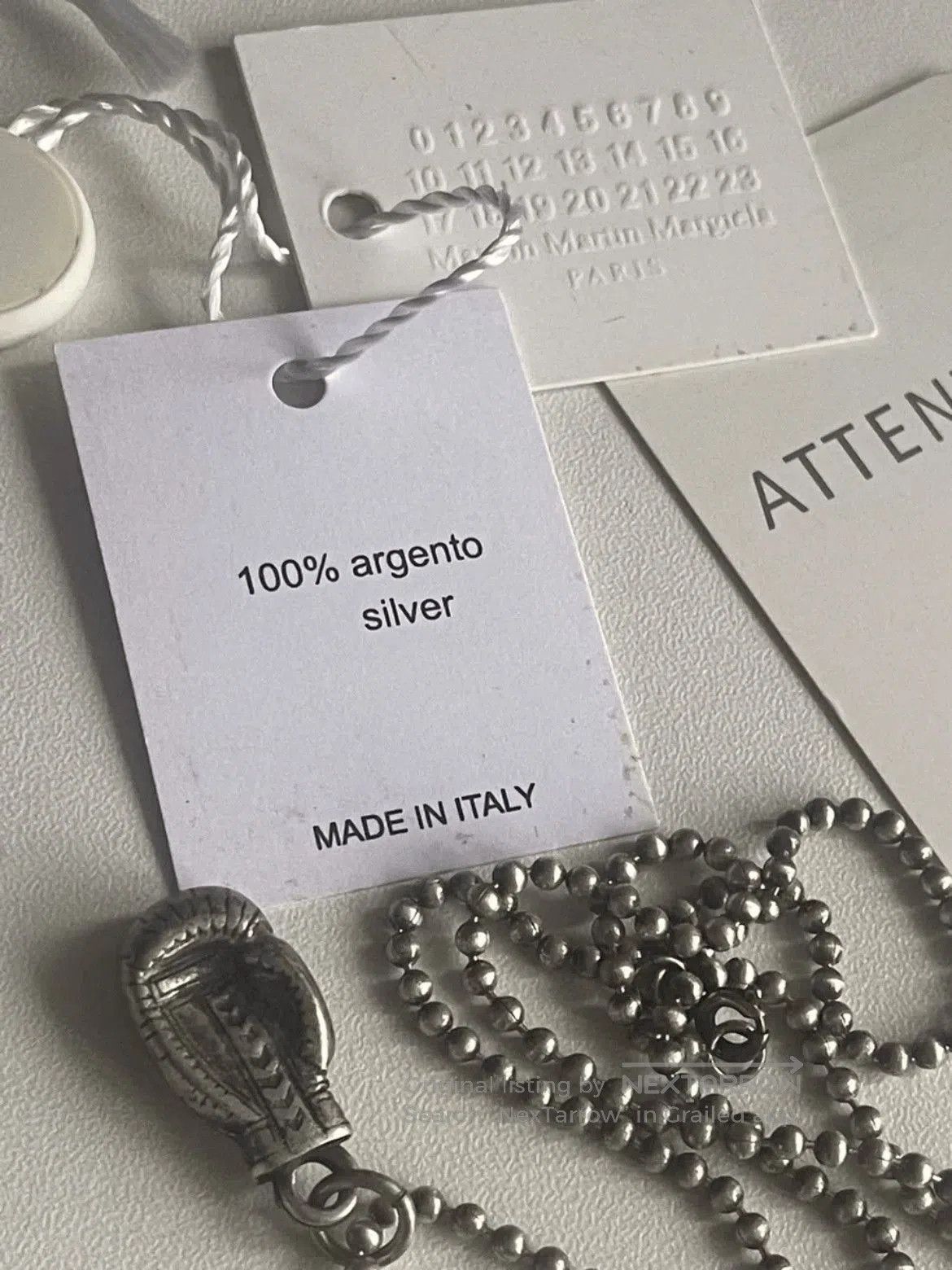 Maison Margiela Maison Martin Margiela Boxing Gloves Necklace. Size ONE SIZE - 5 Thumbnail