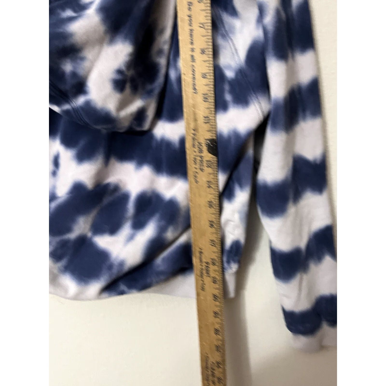 J.Crew J. Crew Hoodie Women's S Terry Blue Drawstring Pullover Geometric Activewear Vintage (if applicable) Mens/Womens? Size S / US 4 / IT 40 - 5 Thumbnail