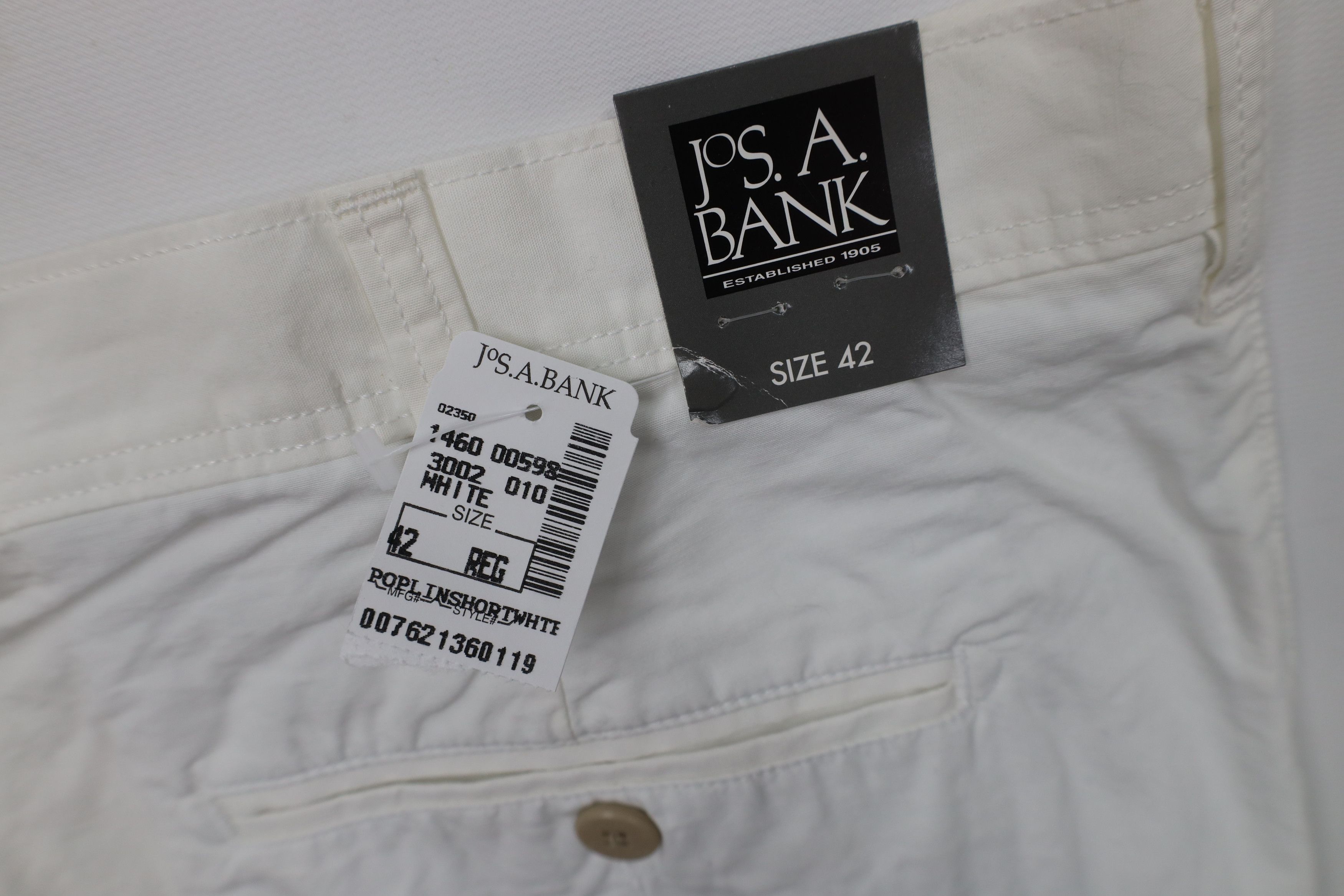 Jos. A. Bank Deadstock Vintage Jos A Bank Golfing Golf Chino Shorts White Size US 42 / EU 58 - 12 Thumbnail
