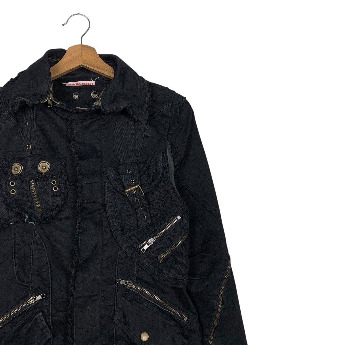 Japanese Brand Japanese Brand Bamboo Multizipper Parachute Long Jacket Size S / US 4 / IT 40 - 5 Thumbnail