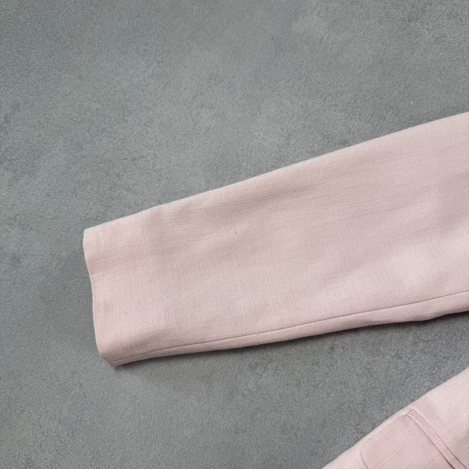 Sezane Sezane Paris Pink Double-Breasted Blazer Jacket Women's Size XS / US 0-2 / IT 36-38 - 4 Thumbnail
