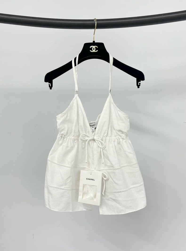 Chanel Chanel 25P white bow strap Size XS / US 0-2 / IT 36-38 - 1 Thumbnail