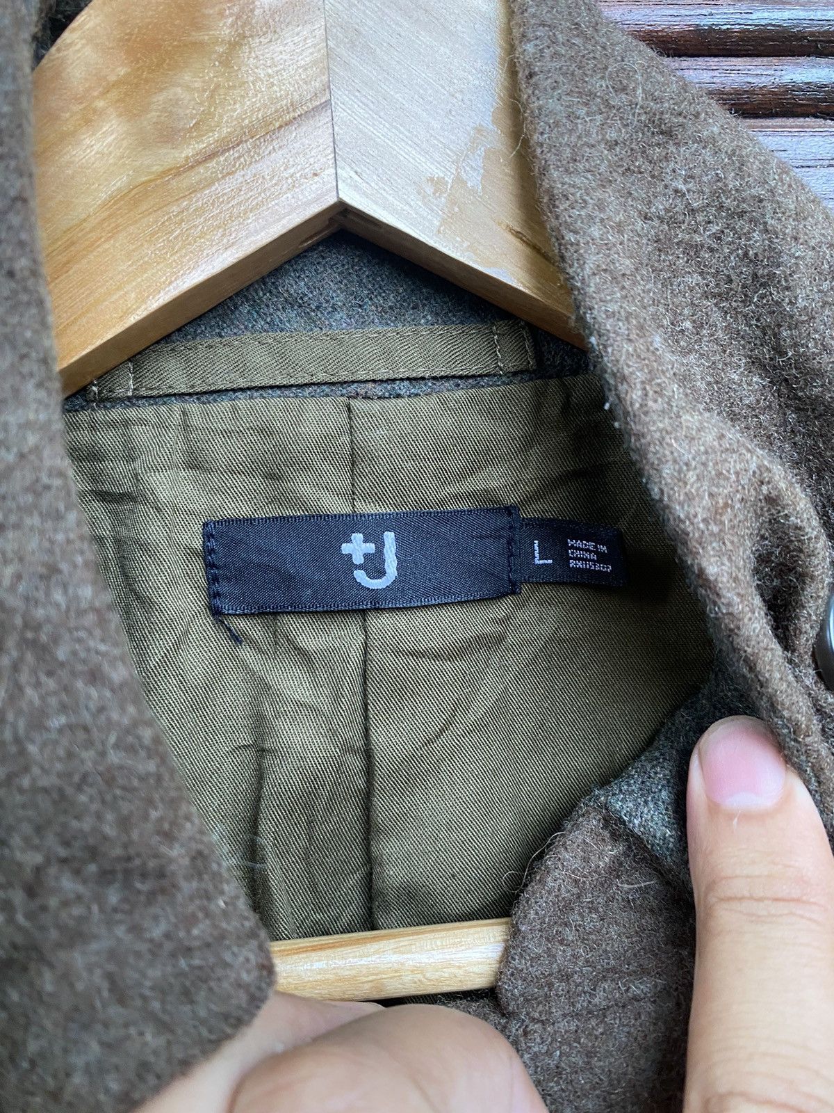 Jil Sander × Uniqlo Jill Sander Wool Jacket Size US L / EU 52-54 / 3 - 8 Thumbnail