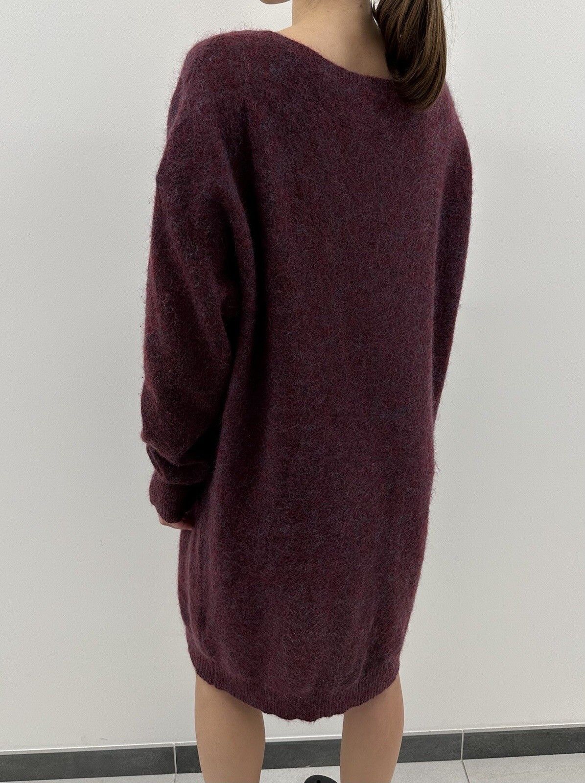 Acne Studios ACNE Wham Mohair Knit Wool Blend Sweater Dress Size S / US 4 / IT 40 - 9 Thumbnail