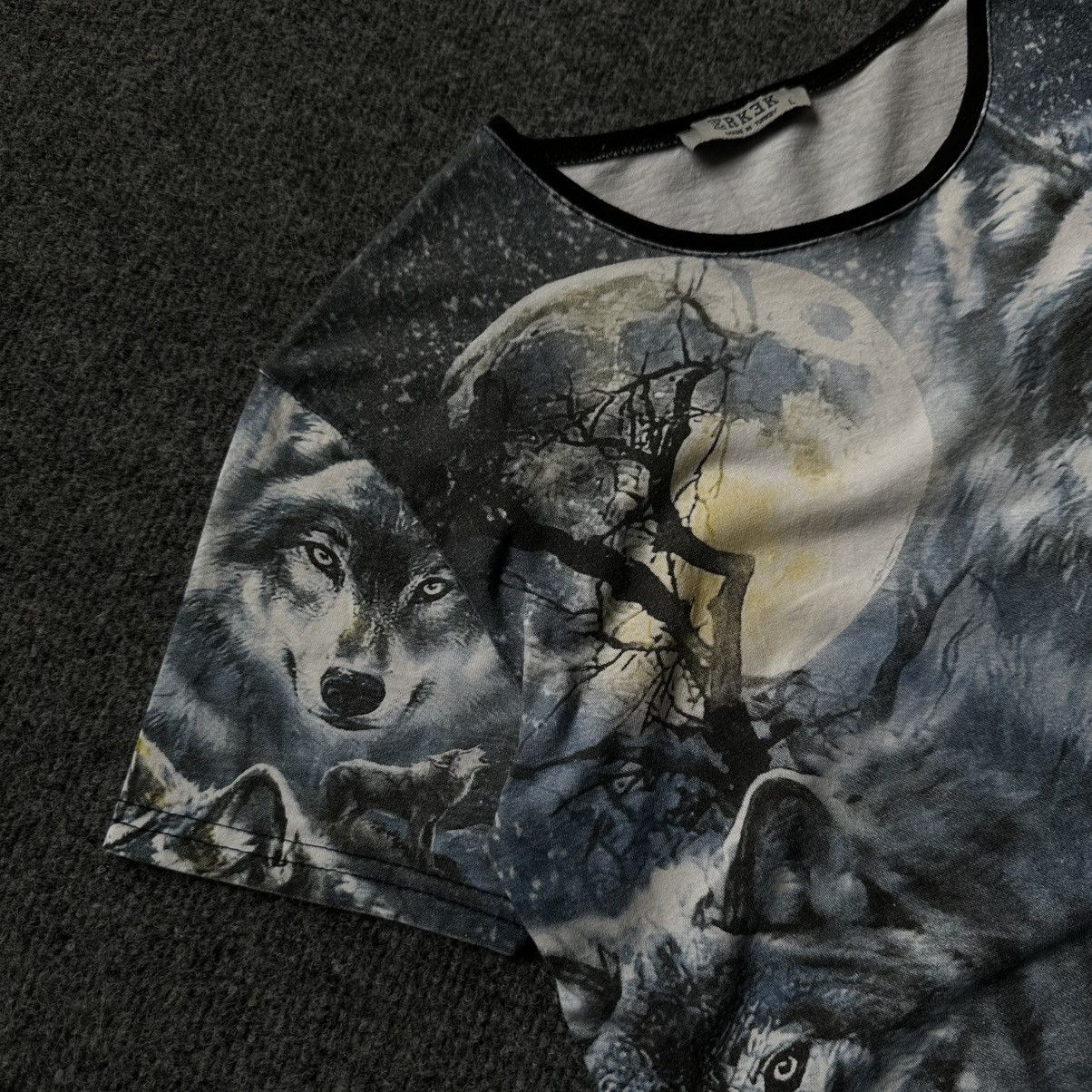 Y/Project VTG Adult Wolf Overprinted T-shirts Size S Y2K 00s USA Grung Size US S / EU 44-46 / 1 - 7 Thumbnail