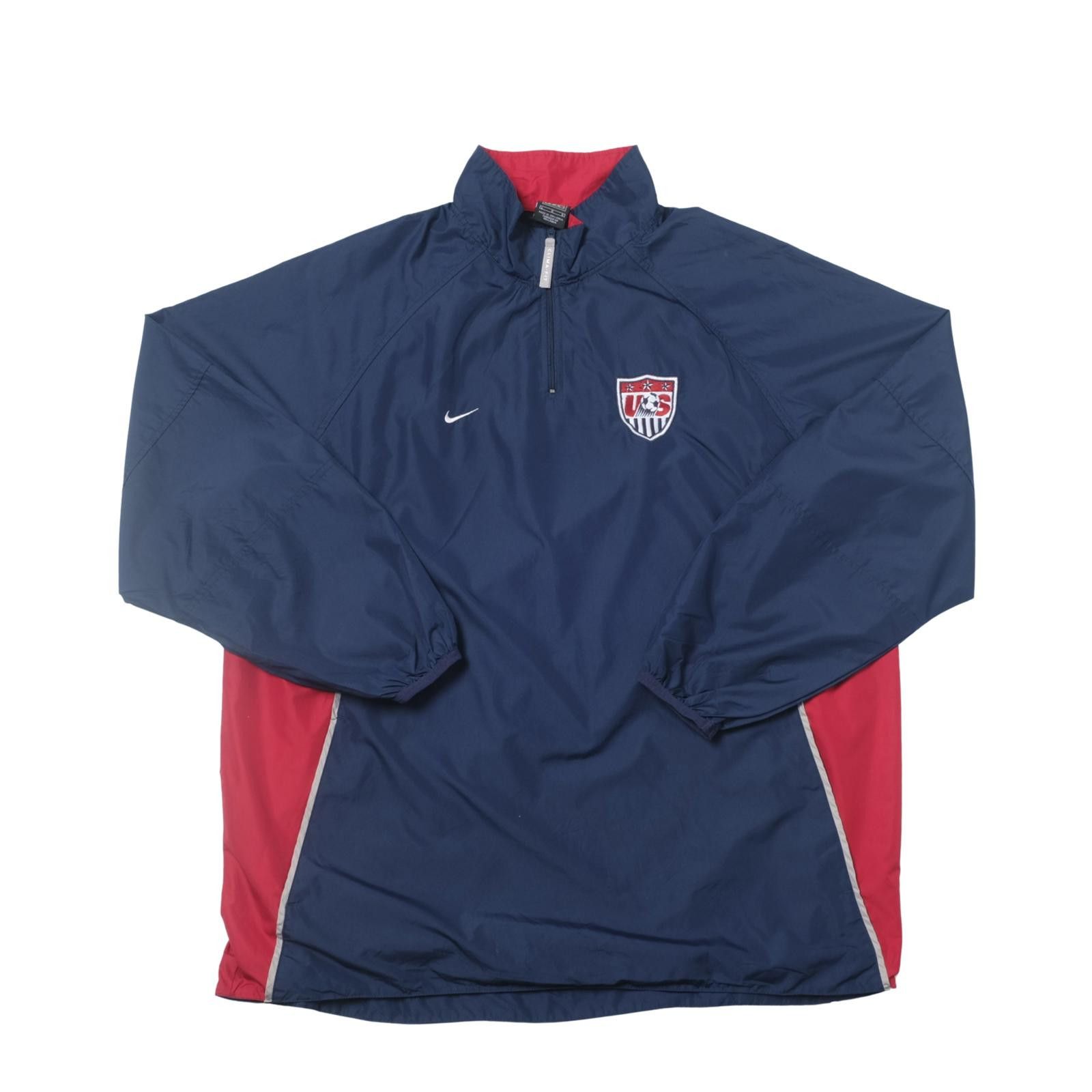 Nike 1990s USA Training Track Football Jacket Nike (XL) Size US XL / EU 56 / 4 - 1 Thumbnail