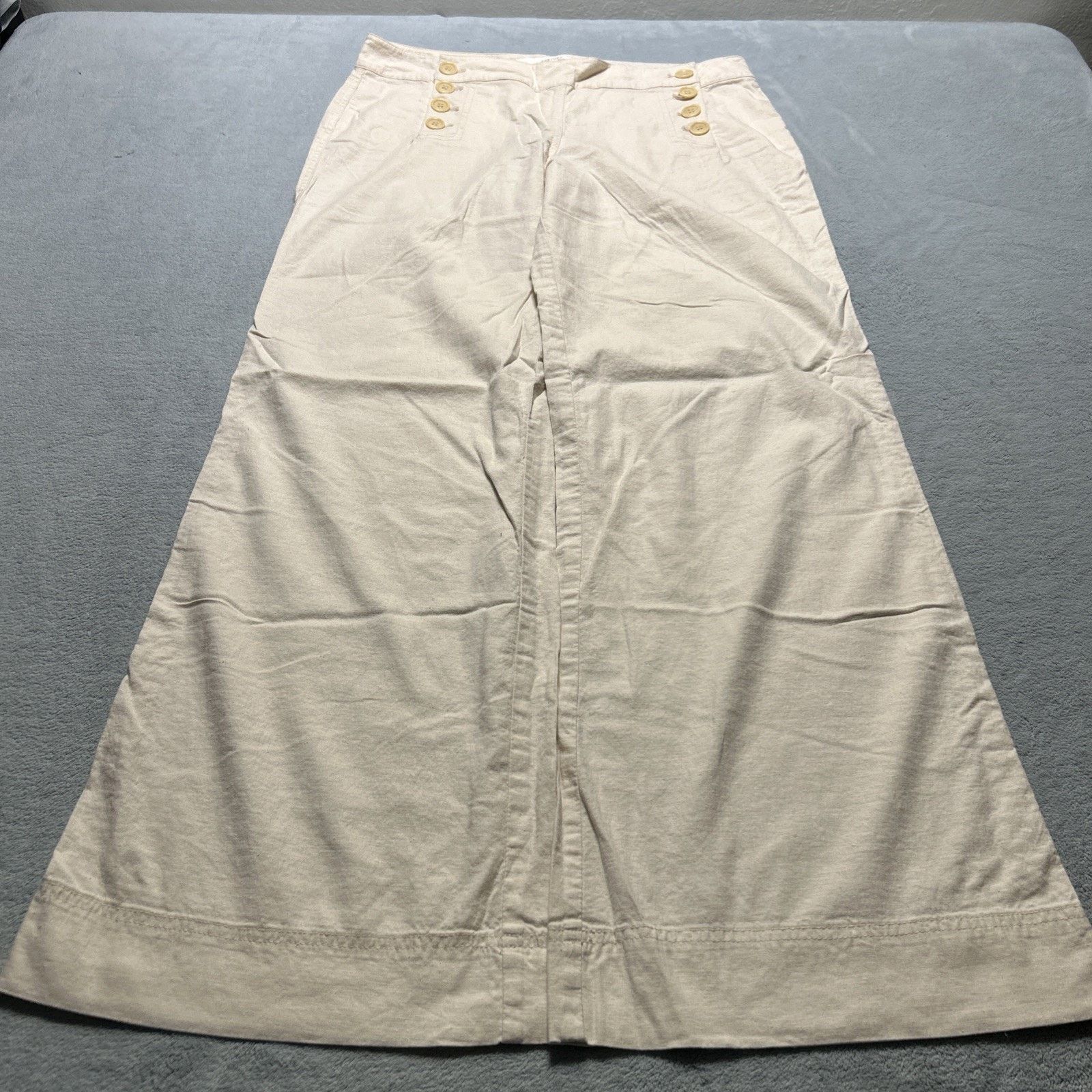 Forever 21 Beyond Baggy Pants Linen Sweatpants 10 34x31 Relaxed Loose Size 32" / US 10 / IT 46 - 1 Thumbnail