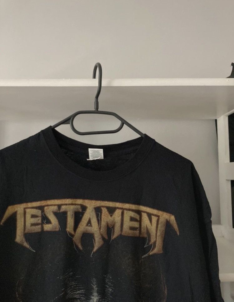 Band Tees Autographed Testament Tour Merch Size US XL / EU 56 / 4 - 3 Thumbnail
