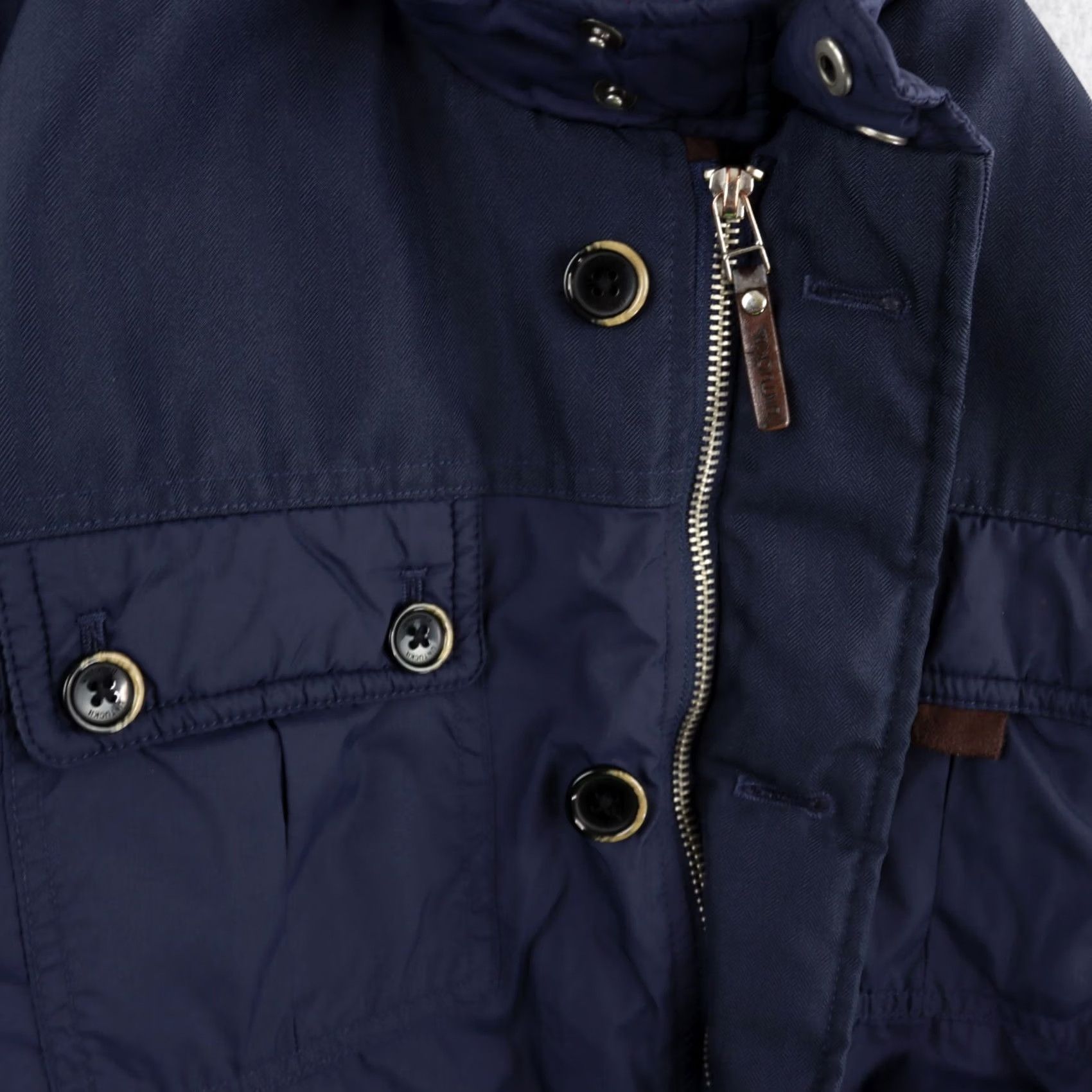 UNTUCKit UNTUCKit Adult Medium Lanson Blue FullZip Handsome Lightweight Utility Jacket Size US M / EU 48-50 / 2 - 7 Thumbnail