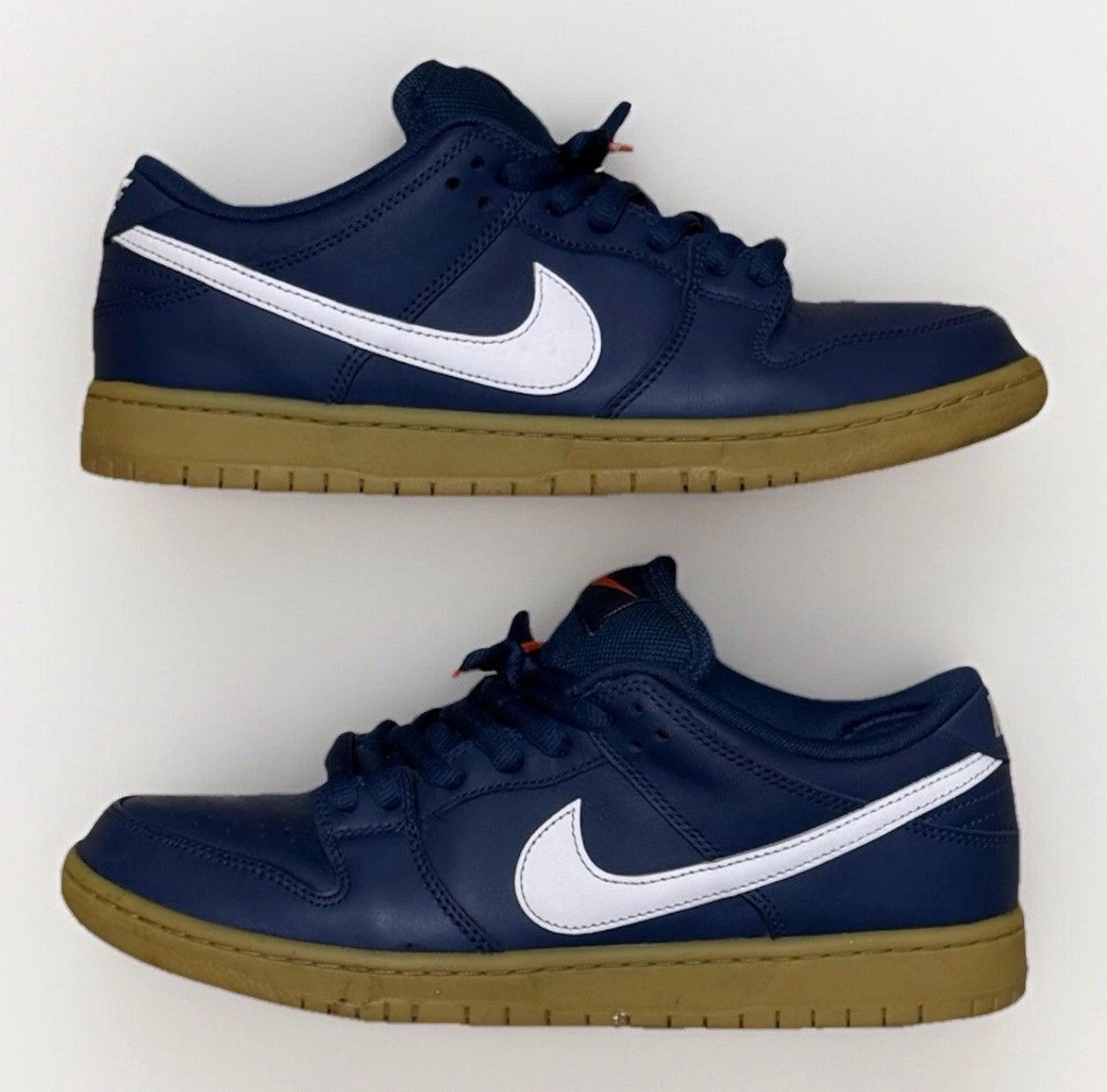Designer × Nike Nike Dunk Pro SB Low Navy Gum Size 10.5 FJ1674-400 Size US 10.5 / EU 43-44 - 3 Thumbnail