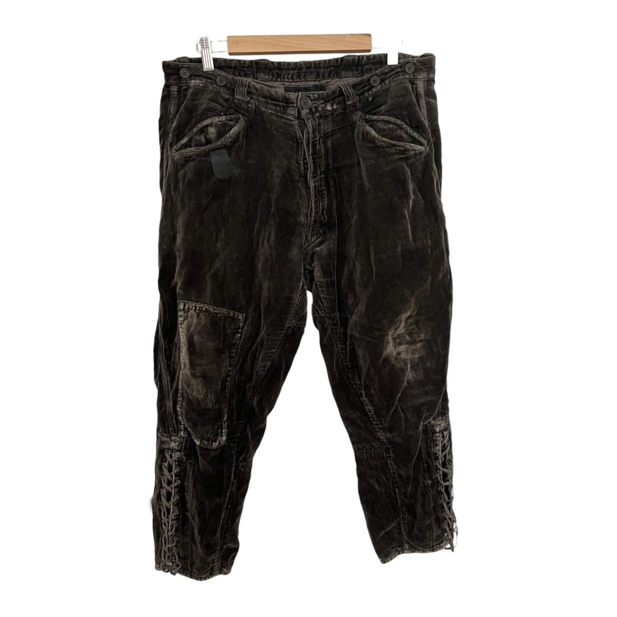 パンツ Share spirit lace up denim pants lgb Japanese Brand × Le Grande Bleu (L.G.B.) × Share Spirit Homme