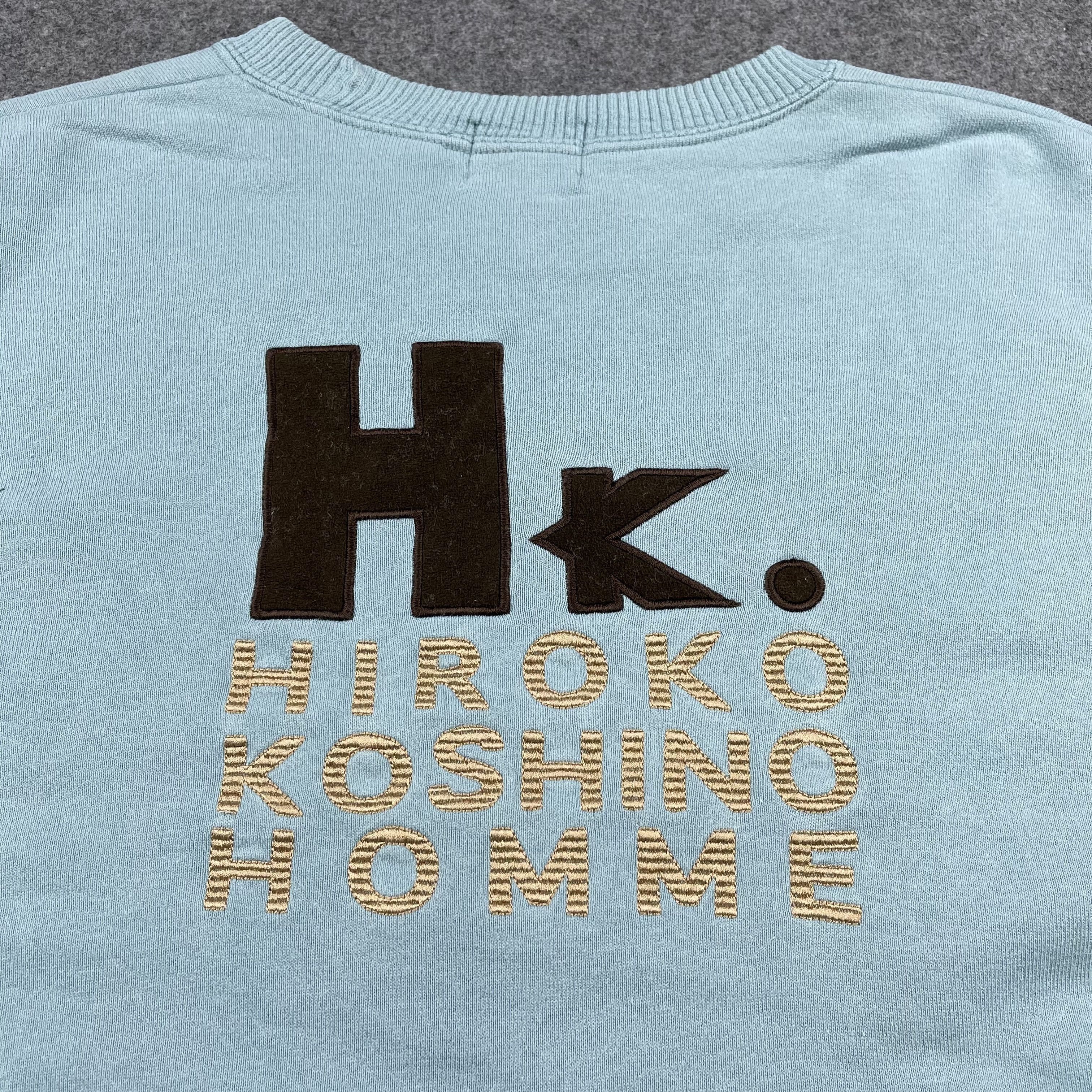 Hiroko Koshino Homme Hiroko Koshino Homme Sweatshirt F47 Size US L / EU 52-54 / 3 - 4 Thumbnail