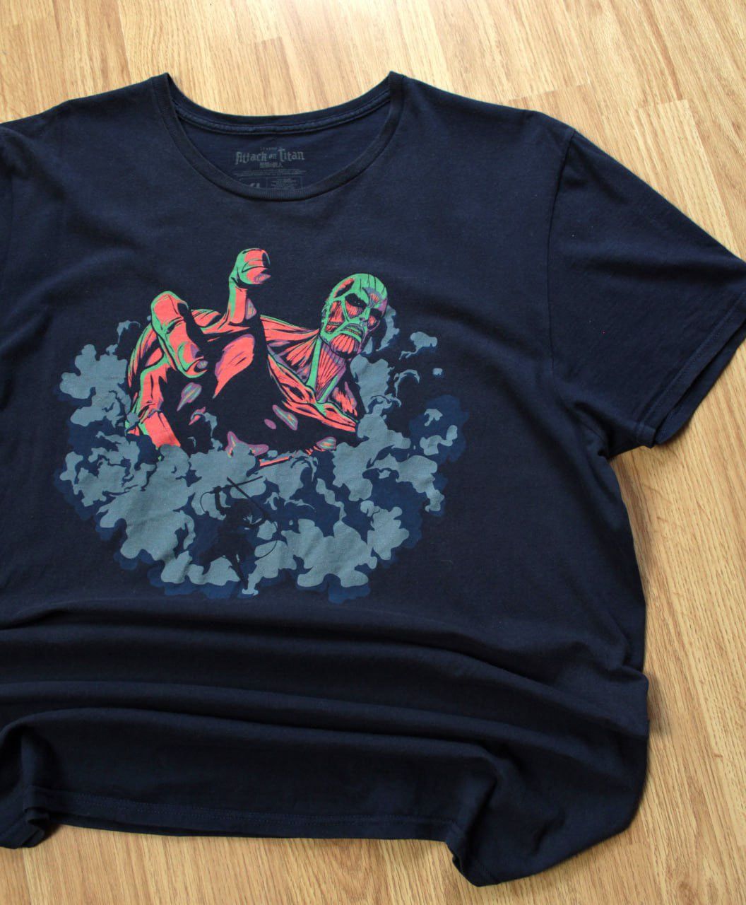 Anime 🔥 Attack On Titan AOT Season 2 Vintage Anime T Shirt Japan Size US XL / EU 56 / 4 - 1 Thumbnail