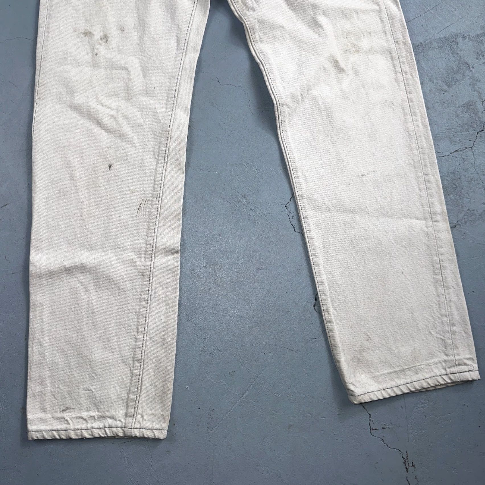 Levi's Levi's 501 Jeans Vintage 80s USA Straight Leg White Medium Wash 29x30 Men's Regular Mountain 90s Theme Results Size US 29 - 3 Thumbnail