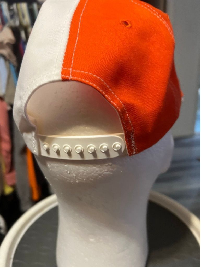 Vintage Men's Tide Racing Team One Size Snapback Hat Orange White Size ONE SIZE - 3 Thumbnail